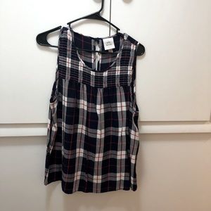 Red white and navy tank